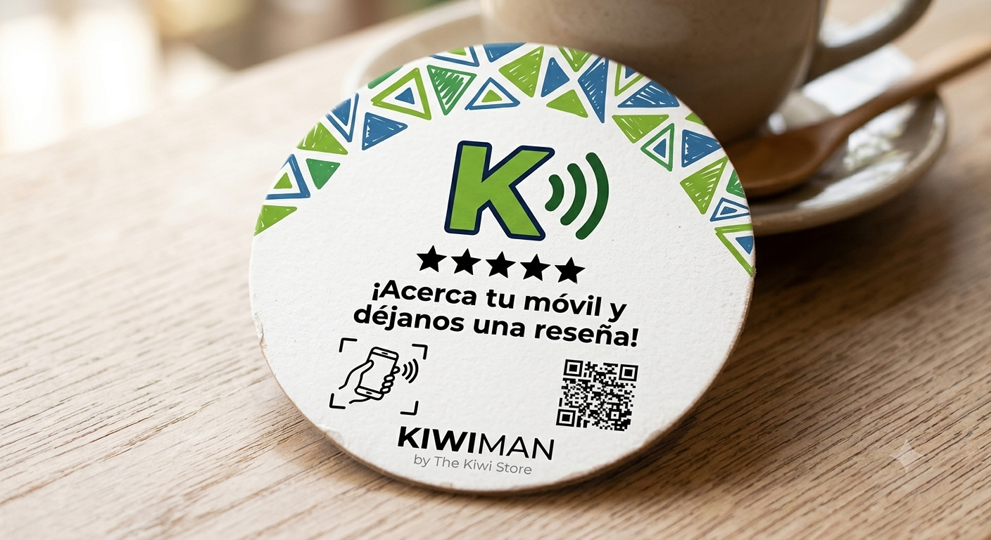 Posavasos NFC personalizados